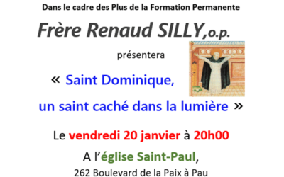 Conférence « Saint Dominique, un saint caché dans la lumière »