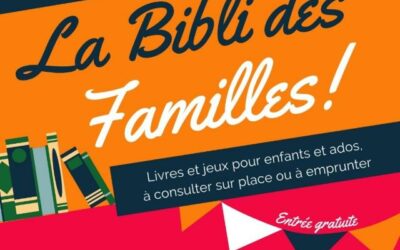 Activité pour les enfants à la Bibli des familles de Bayonne