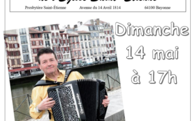 14 mai : Concert pour les vitraux de Saint-Étienne de Bayonne