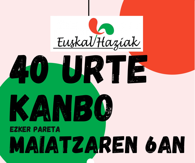 40 ans de l’association Euskal Haziak