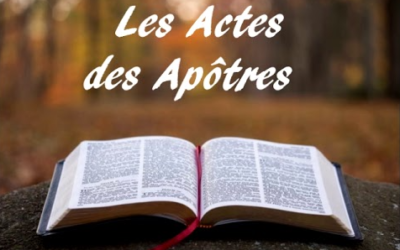 Visioconférence sur le chapitre 15 des Actes des Apôtres