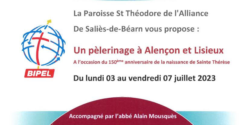 Pèlerinage à Alençon et Lisieux
