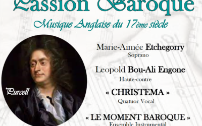 Concert Baroque – Musique Anglaise du 17ème siècle