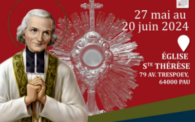 Exposition des reliques du Saint Curé d’Ars à Pau