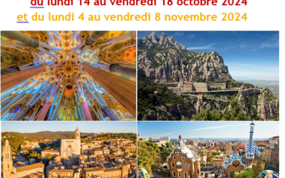 Pèlerinages à Barcelone en octobre et novembre