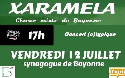 Concert Xaramela et  Gaitaluze – Fêtes de Bayonne