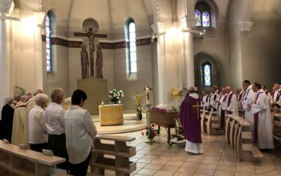 Ehorzketak Belokeko Ignace Etchehandy frailea 2024. agorrilaren 10ean : elizkizunaren grabaketa – Obsèques du Frère Ignace de l’abbaye de Belloc : enregistrement de la célébration