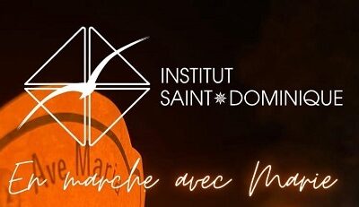 Veillée mariale à la bougie avec les jeunes de l’Institut Saint-Dominique à Pau