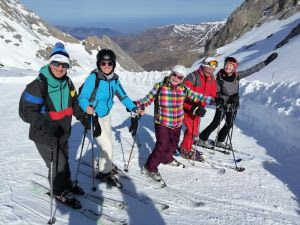 Session ski et prière avec les Béatitudes