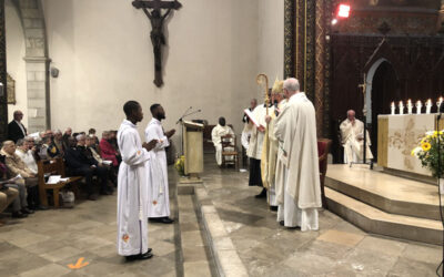 Deux diacres en vue du sacerdoce ordonnés en l’église de Saint-Palais