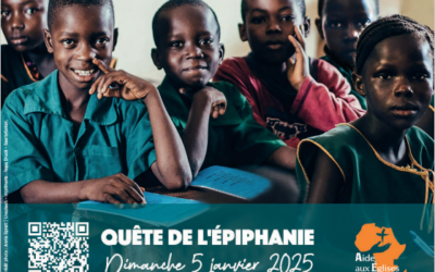 Quête de l’épiphanie pour les Églises catholiques d’Afrique