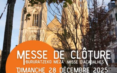 Clôture de l’Année Sainte