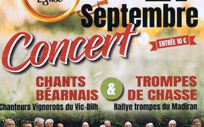 Concert de Chants Béarnais et Trompes de Chasse à Morlaàs