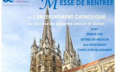 Messe de rentrée de l’Enseignement catholique