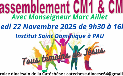 Rassemblement diocésain des CM1-CM2 à Pau