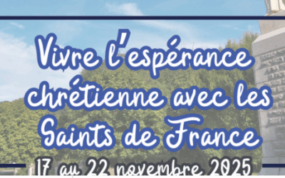 Annulé – Pèlerinage à Alençon et Montligeon – 17-22 novembre 2025