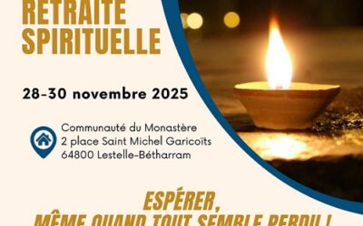 Retraite spirituelle « Espérer, même quand tout semble perdu » au Sanctuaire ND de Bétharram