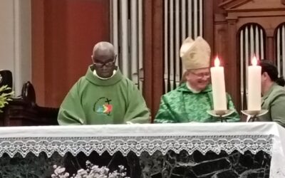 Installation de l’abbé Blaise Martin Makiza comme curé d’Hasparren