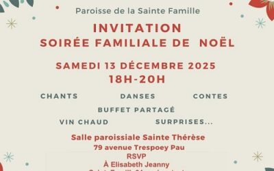 Soirée familiale de Noël à Pau