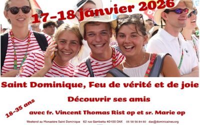 Week-end au Monastère Saint-Dominique de Dax pour étudiants et jeunes pro