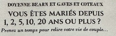 Réflexion sur la vie de couple marié par Marie Binet à Monein