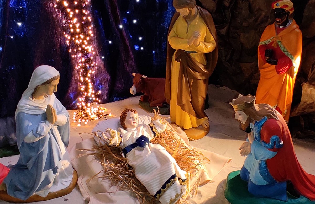 Crèche Nay – message Noel 2025