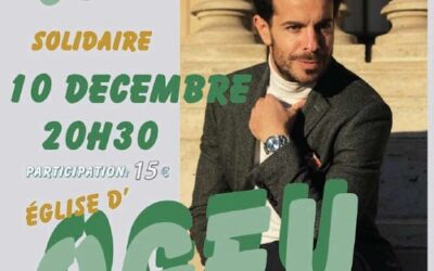 Concert solidaire de Noël à Ogeu-les-Bains : Aurèle Marthan au piano