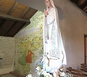 Célébration de Notre Dame de Fatima au sanctuaire de Sainte-Quitterie