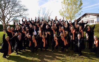 Premier concert d’anniversaire des 40 ans du chœur XARAMELA de Bayonne à Tarnos