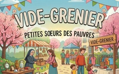Vide-grenier à Billère au profit des maisons des Petites Sœurs des Pauvres