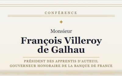 Conférence de François Villeroy de Galhau sur « le Service du Bien Commun » au Refuge d’Anglet