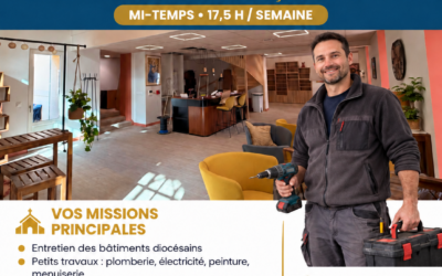 Le diocèse recrute un/une agent technique pour la Maison Saint-François-Xavier