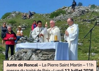 Cérémonie de La Junte de Roncal à La Pierre Saint Martin