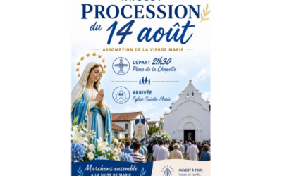 Procession mariale à Anglet