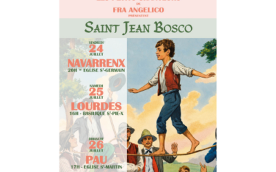Les Petits Chanteurs de Fra Angelico chantent Saint Jean Bosco à Pau
