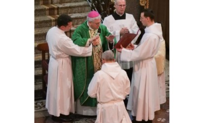 Ordination au diaconat permanent de M. Stéphane Laurent