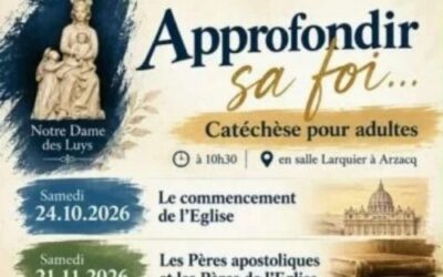 Catéchèse pour adultes à Arzacq